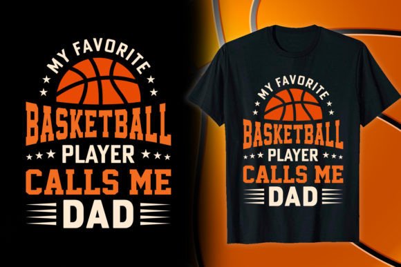 Basketball T-Shirt Design Calls Me Dad: Graphics Review