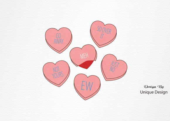 Candy Heart Hate Graphics: T-Shirt Designs Review