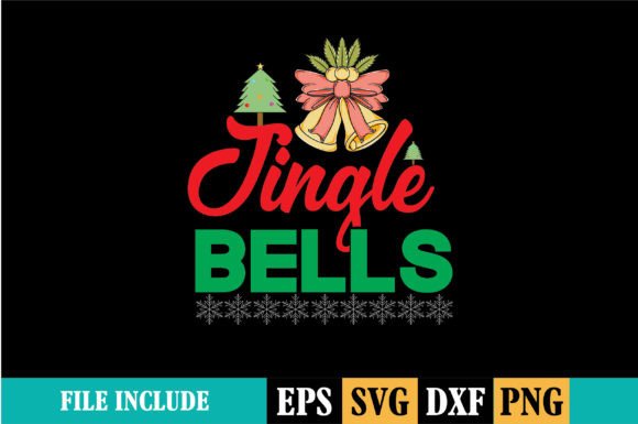 Jingle Bells T-shirt Graphics & Graphic Templates Review