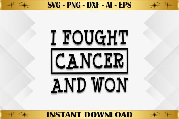 Melanoma Cancer I Fought and Won: Graphics & T-Shirt Designs
