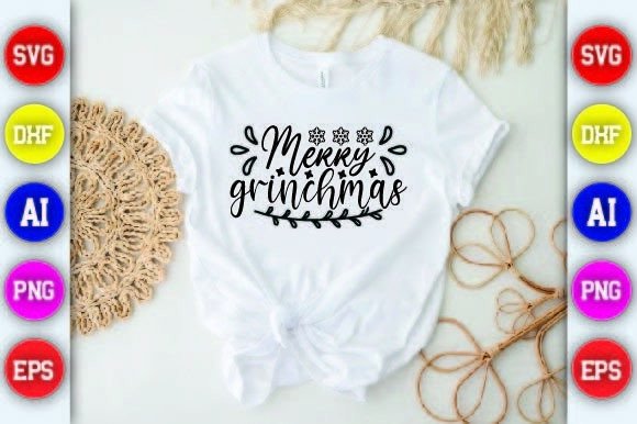 Merry Grinchmas Graphics for Festive T-Shirt Designs