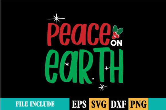 Peace on Earth T-shirt Graphics & Templates Review